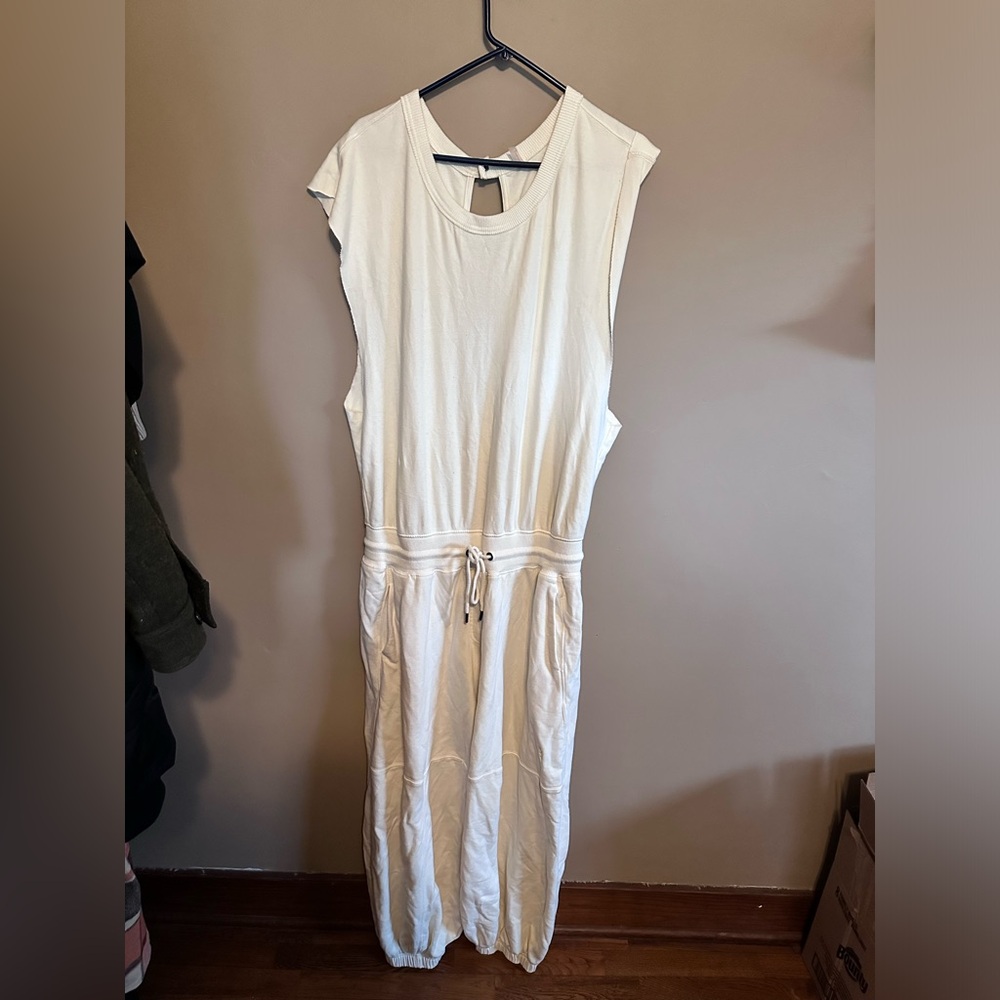 Free People FP Movement Throw and Go Onesie size XL sea salt